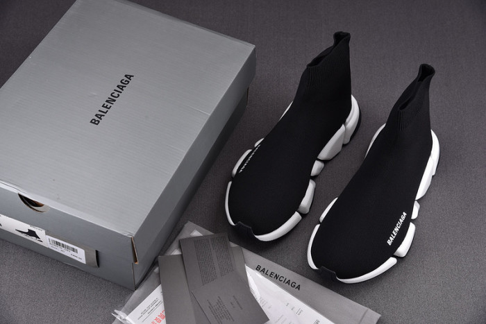blcg speed sneaker black and white