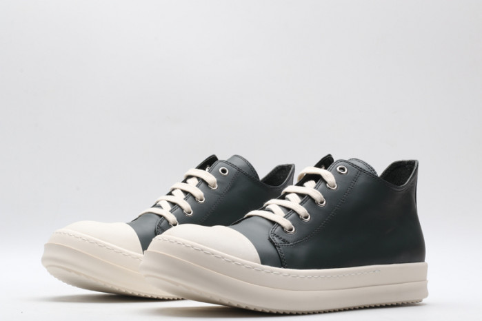 rick 0wens sneakers dark green