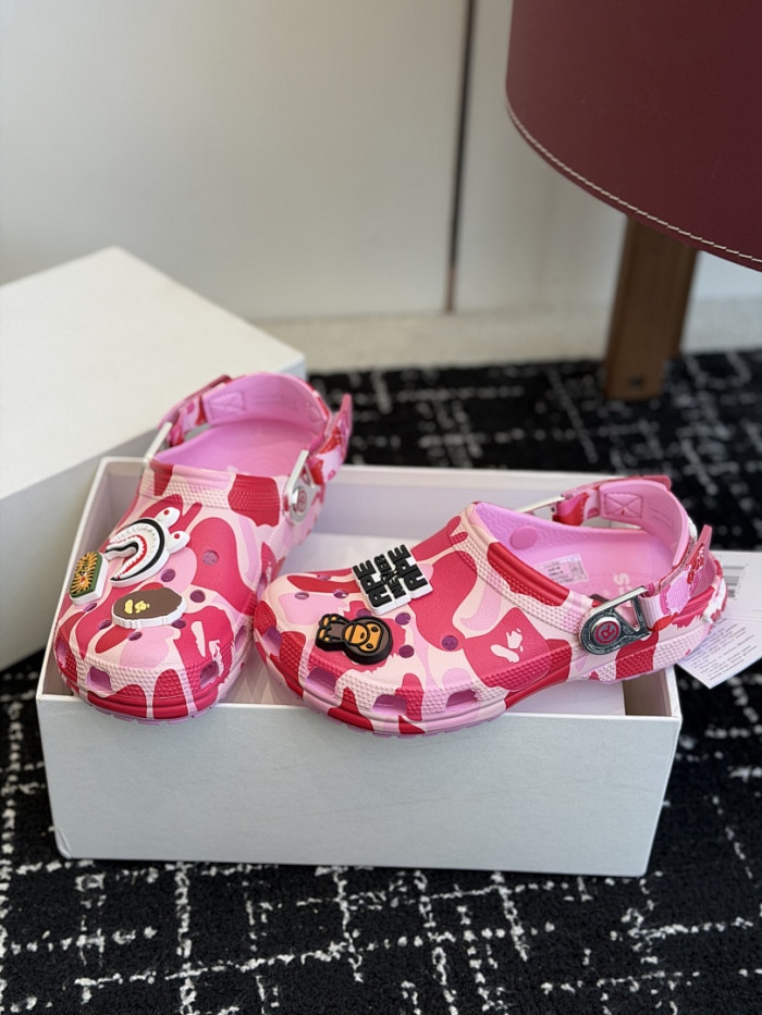 BAPE x Cr0c5 Classic Clog CS0004