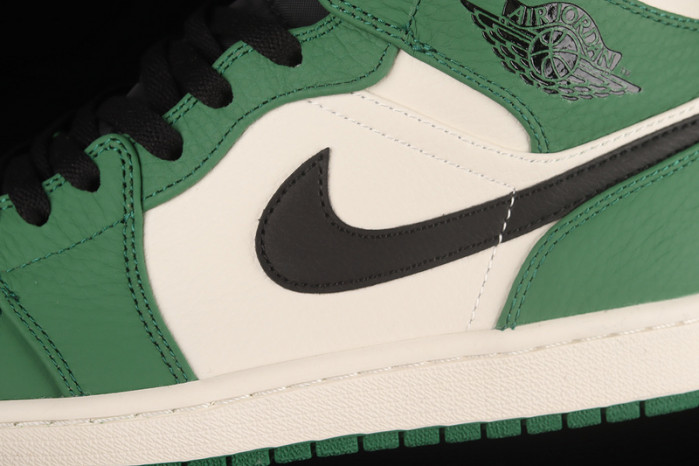 air jordan 1 mid pine green - 852542-301
