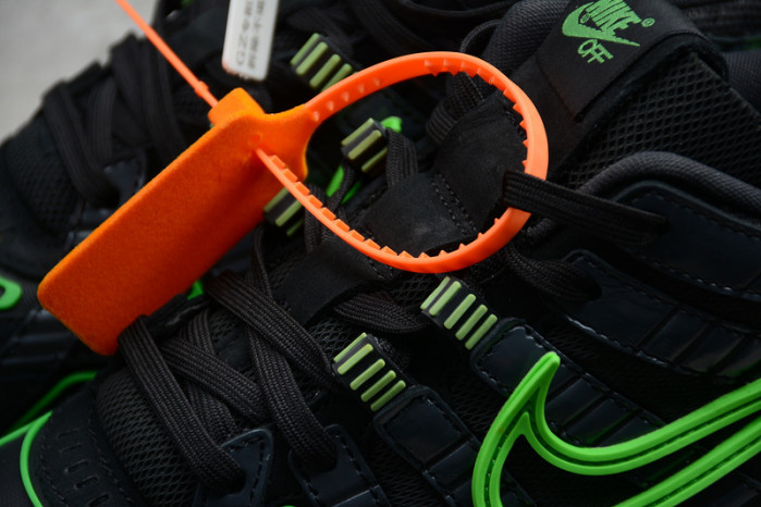 ofw nike air rubber dunk “”green strike“ cu6015-001