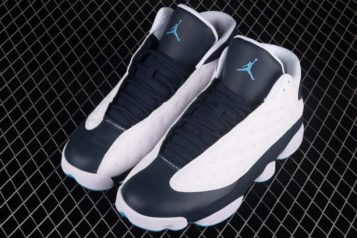 air jordan 13 retro white obsidian powder blue 414571-144