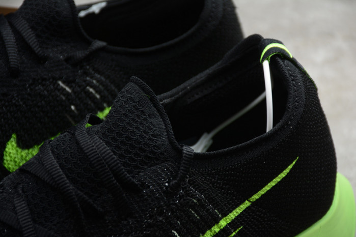 nike air zoom alphafly next% black electric green ci9925-400