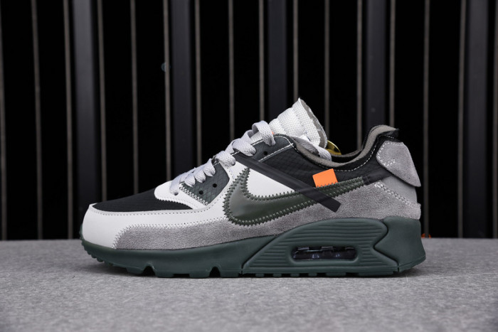 off -white nike air max 90 grey aa7293-002