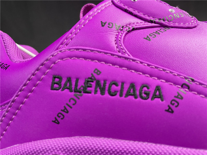blcg sneaker triple.s.gomma purple red 524039 w2fa1 9016