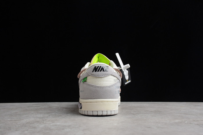 nike dunk low lthr ow grey em1602-113