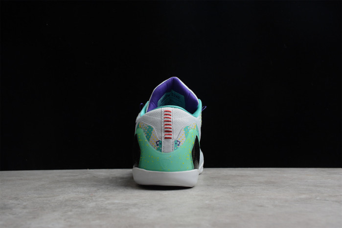 nike zoom kobe 9 ix grey green purple 630487-005
