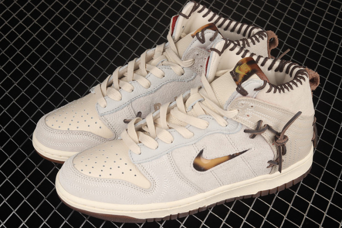 nike dunk high bodega sail multi friends and family cz8125 100