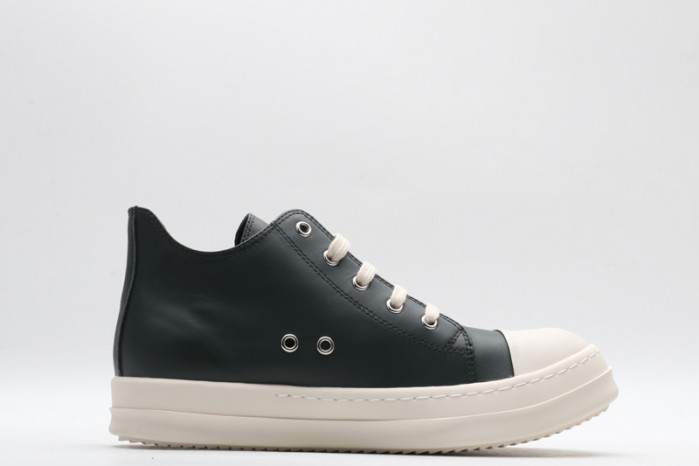 rick 0wens sneakers dark green