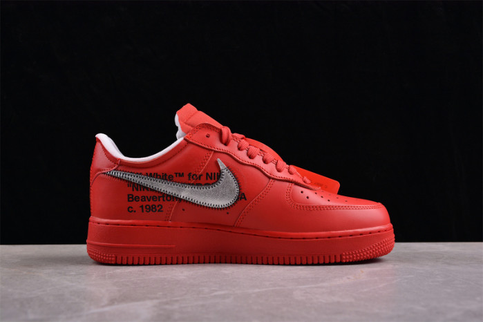 Nike AIR FORCE 1 LOW RED AO4297-600