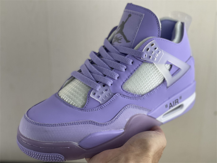 jordan 4 retro x ofw purple