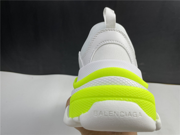 blcg sneaker triple.s.gomma silver white 536737 w0901 9088