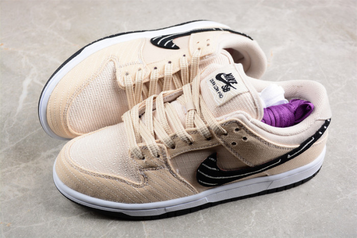 albino & preto x nike dunk low sb 