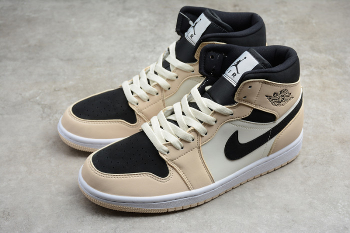 air jordan 1 mid barely orange (w) - bq6472-800