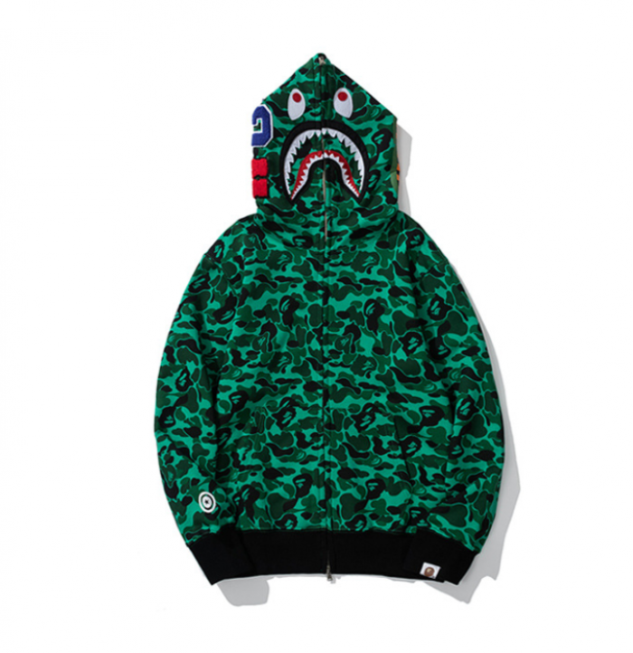 bape abc shark full zip hoodie ba586210