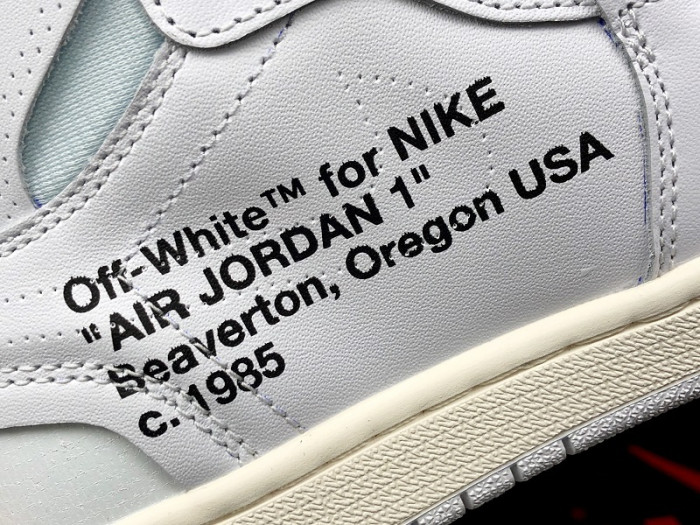air jordan 1 retro high ofw white aq0818-100
