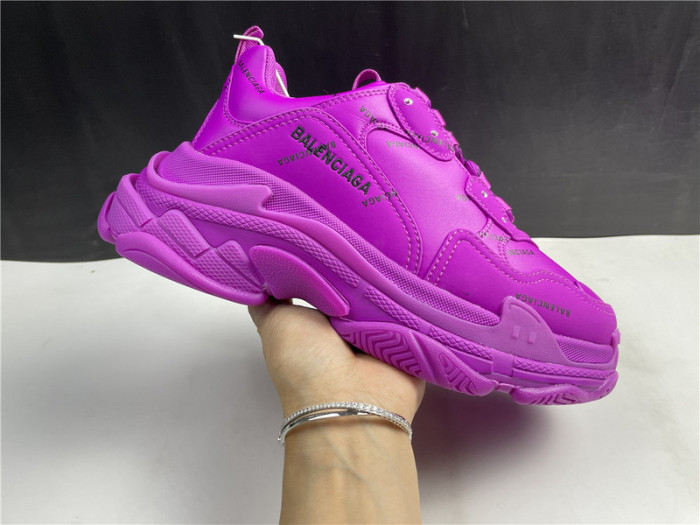 blcg sneaker triple.s.gomma purple red 524039 w2fa1 9016