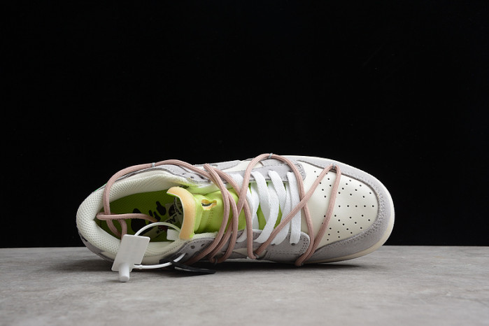 nike dunk low lthr ow grey em1602-113