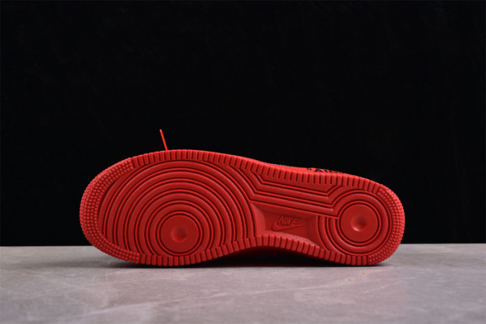 Nike AIR FORCE 1 LOW RED AO4297-600