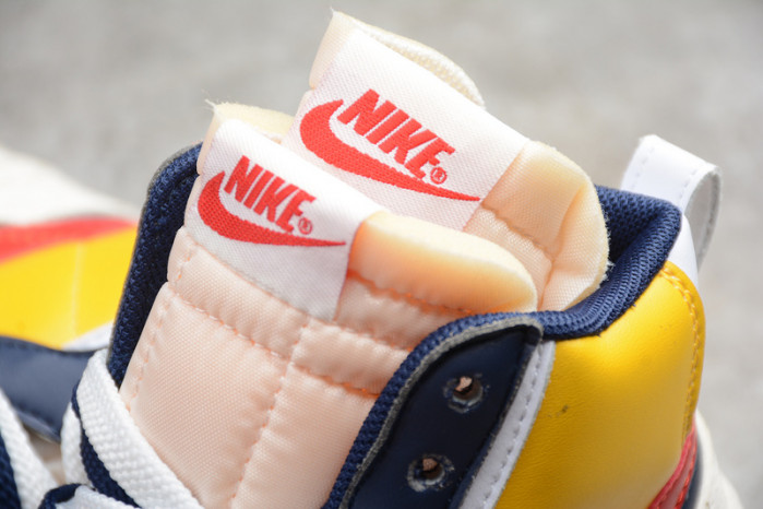 sacai x nike blazer mid varsity maize bv0072-700