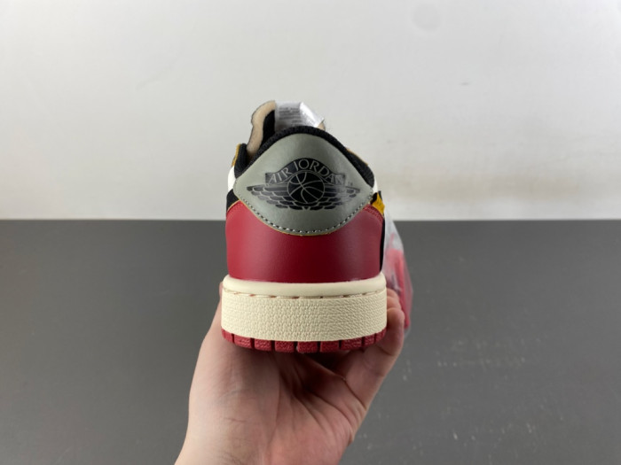 Travis Scott x Air Jordan 1 Low OG DM7866-Red