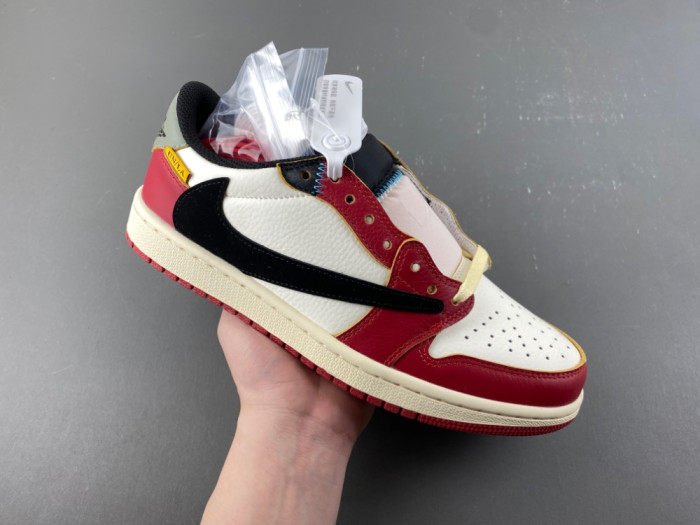 Travis Scott x Air Jordan 1 Low OG DM7866-Red