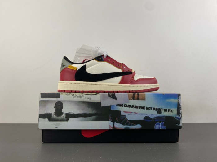Travis Scott x Air Jordan 1 Low OG DM7866-Red
