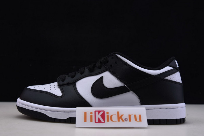 nike dunk low retro white black (2021) dd1391-100