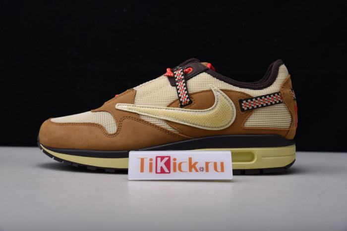 travis scott x nike air max 1 wheat do9392-701