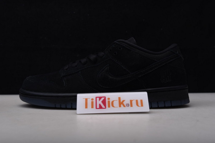 nike dunk low sp undefeated 5 on it black - d09329-001