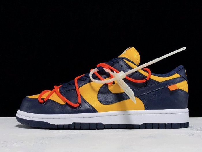 nike dunk low ofw michigan ct0856-700
