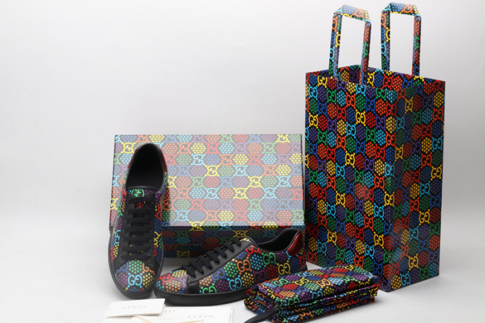 gucc ace embroidered low-top sneaker 610085 h2020 1110