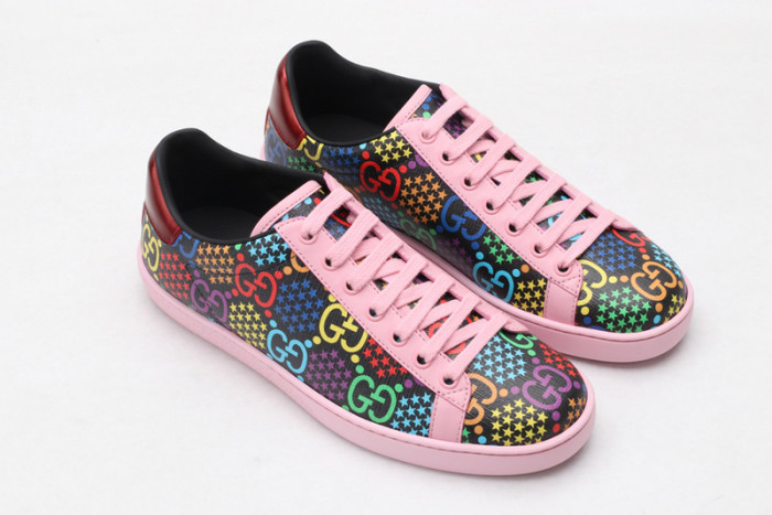 gucc ace embroidered low-top sneaker 610085 h2020 1115