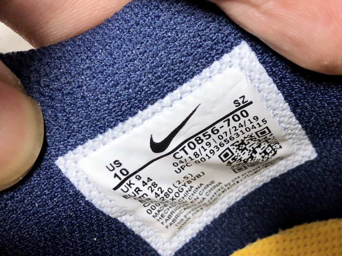 nike dunk low ofw michigan ct0856-700