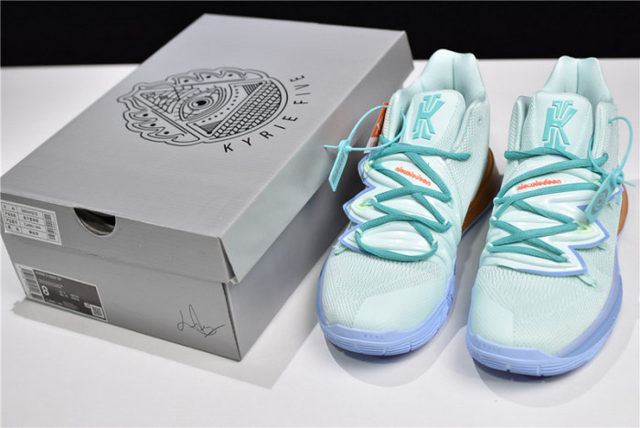 kyrie 5 spongebob squidward (house of hoops special box) cj6951-300