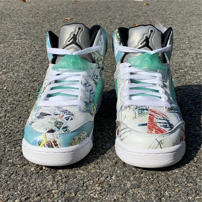 air jordan 5 retro wings (gs) av3663-900