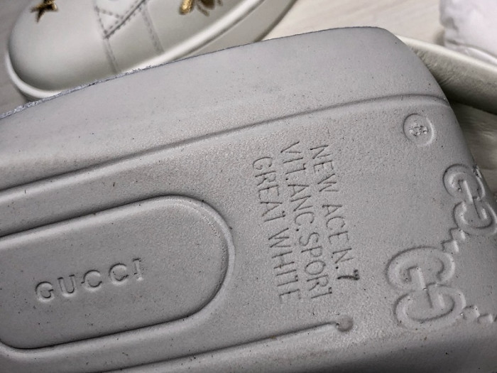 gucc ace embroidered low-top sneaker